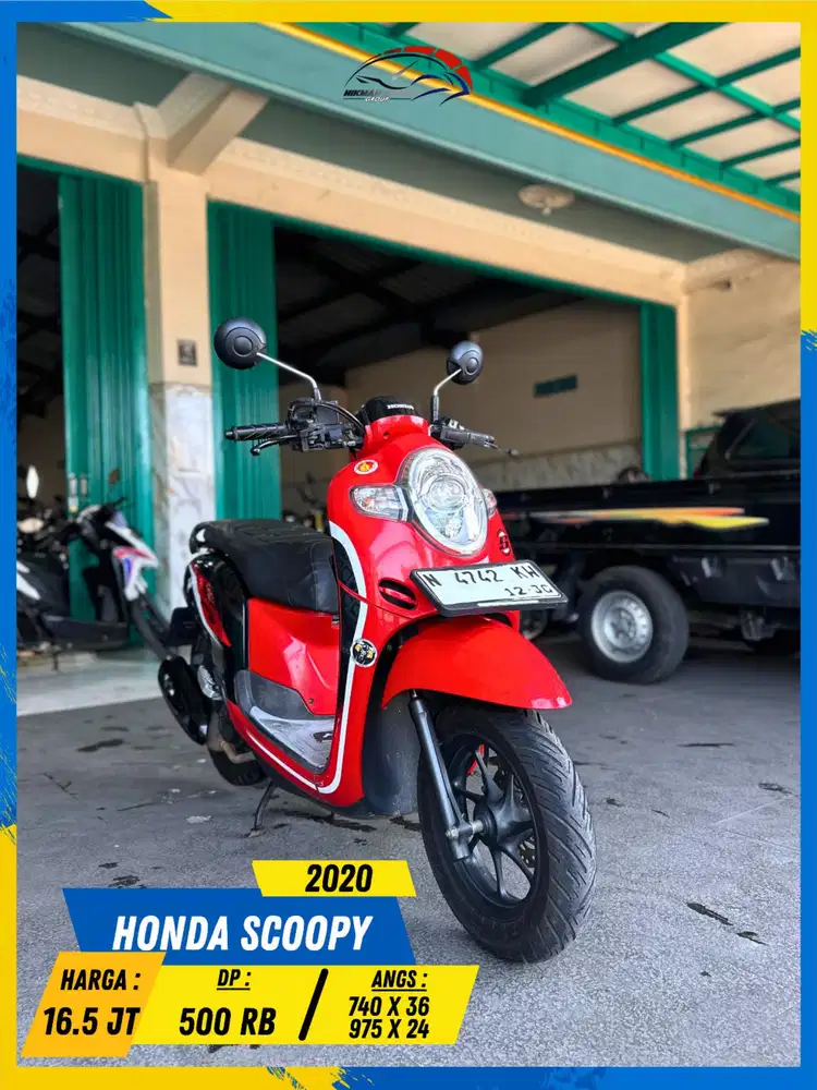 HONDA SCOOPY 2020 SIAP ANGKUT BOSSKU HIKMAH MOTOR KEPUH MALANG