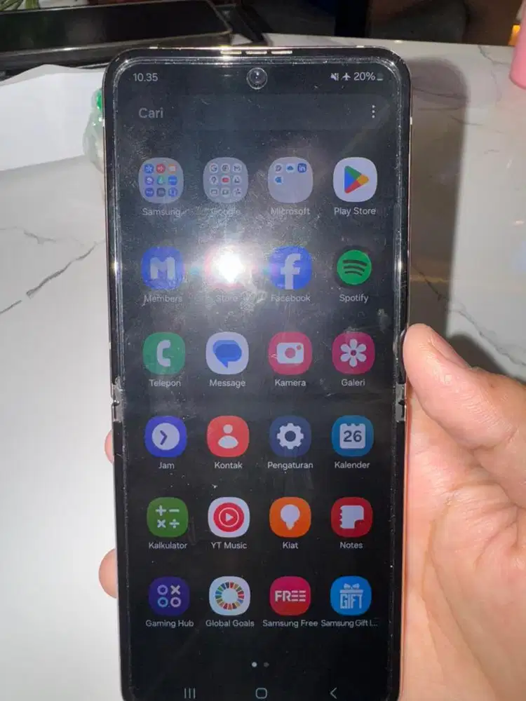 Hp samsung galaxy Z flip4