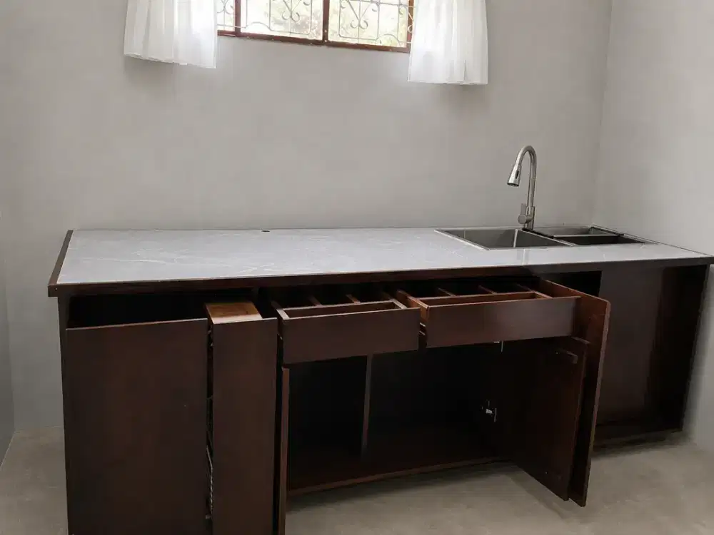 Dijual Cepat Meja Dapur + Sink
