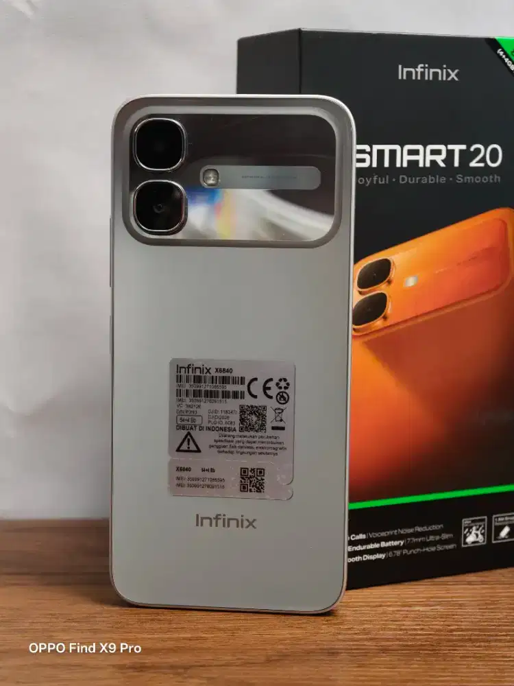 Infinix smart 20 4+4/64 second resmi april 2027