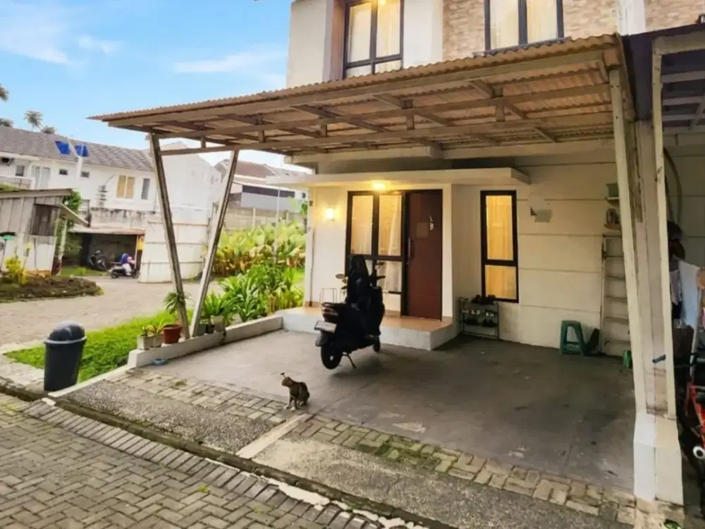 SEMI FURNISHED RUMAH 2LT SIAP HUNI DI GRAHA HIJAU RIVIERA CIPUTAT