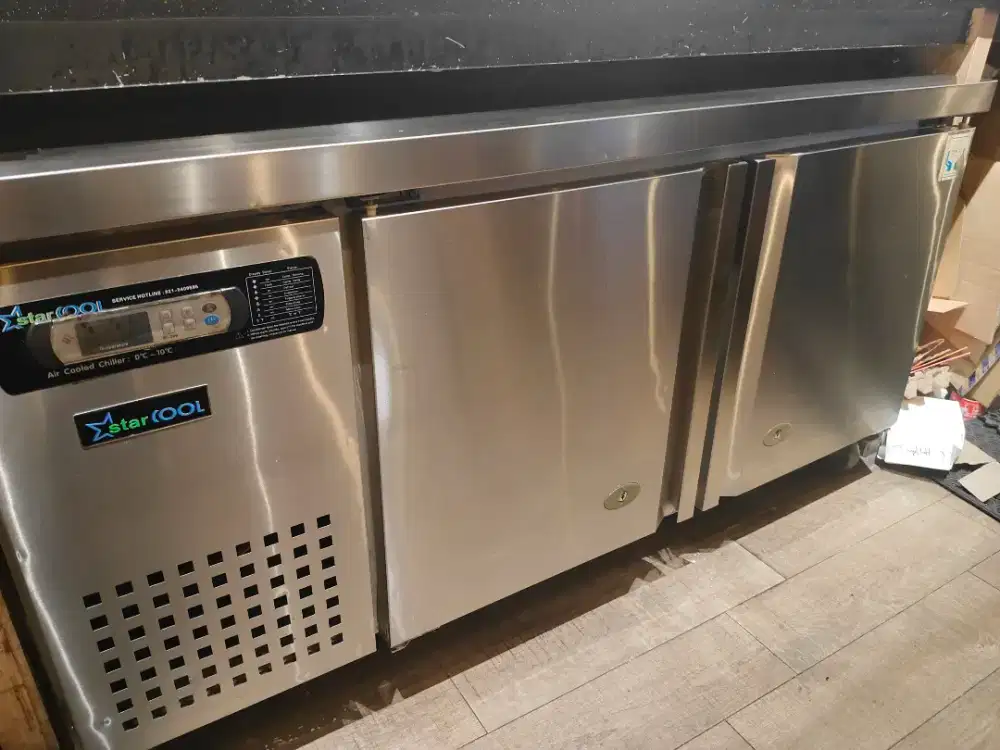 StarCool Undercounter Chiller 2-Doors SLLZ4-1500L2