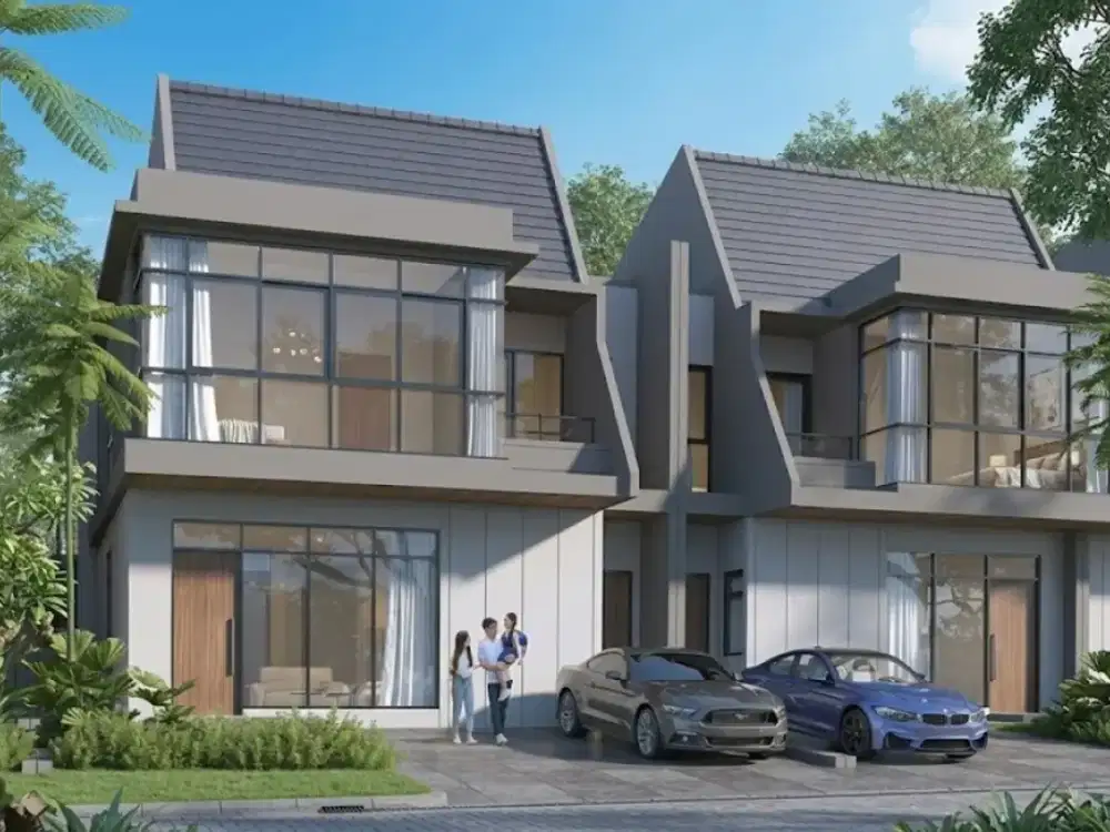 Rumah Tropical - Tipe Illona Cluster Lily- Graha Natura Surabaya Barat