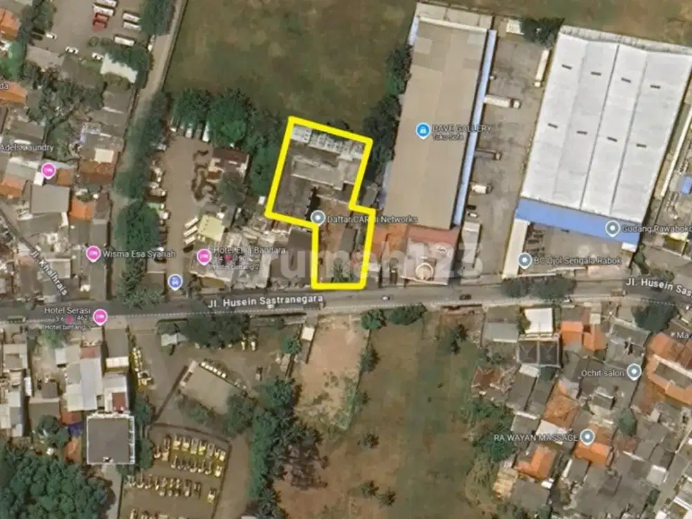 Di Jual Kavling + Bangunan Hotel 4 Lantai Dekat Bandara 0023 JOE