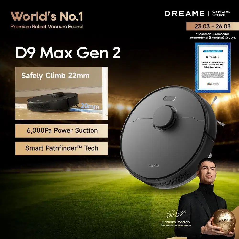 Robot vacuum dreame D9 max gen 2