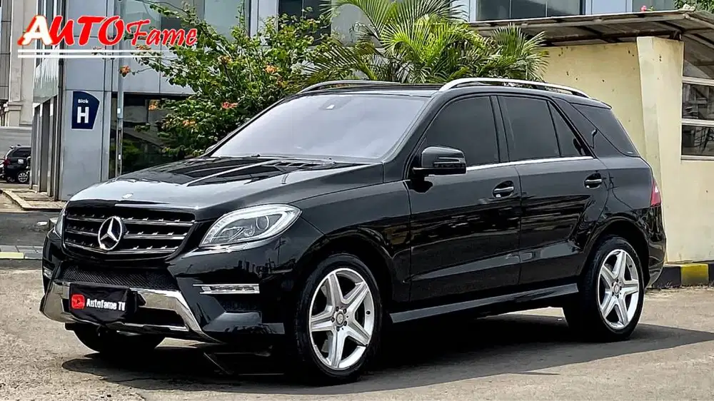 Mercedes Benz ML400 AMG Spec NIK 2014 Black On Beige