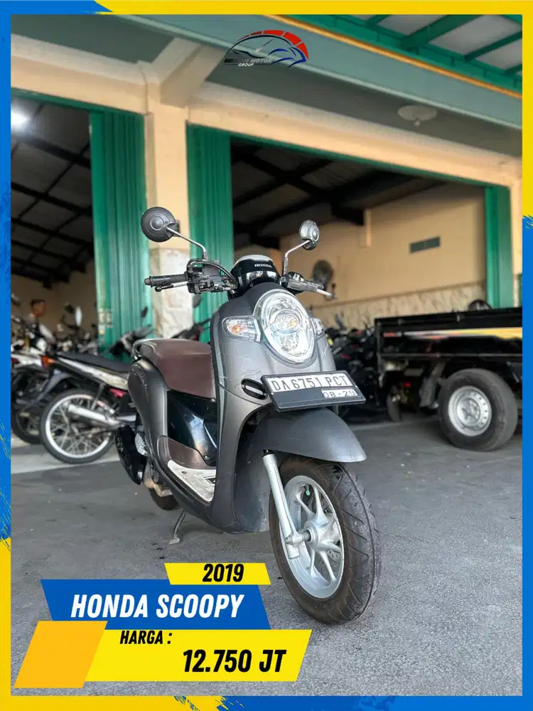 HONDA SCOOPY 2019 PLAT DA SIAP PAKAI BOSSKU HIKMAH MOTOR KEPUH MALANG
