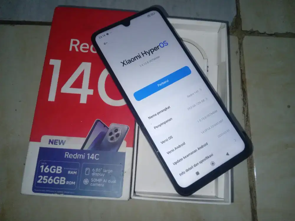 Hp redmi 14C ram 8/256
