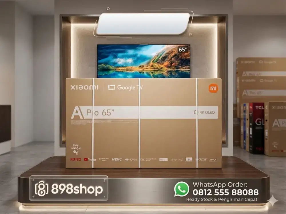 Xiaomi TV A PRO 65 QLed 2026 Google TV Android 4K UHD Digital TV Resm