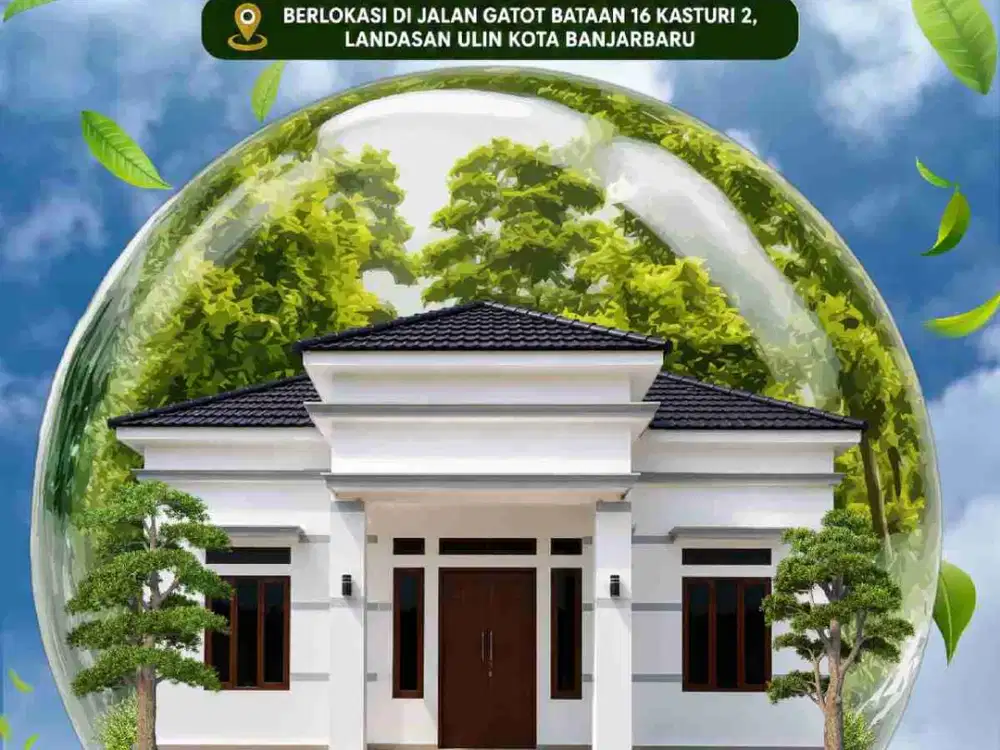 RUMAH MEWAH SIAP BANGUN DITENGAH KOTA BANJARBARU