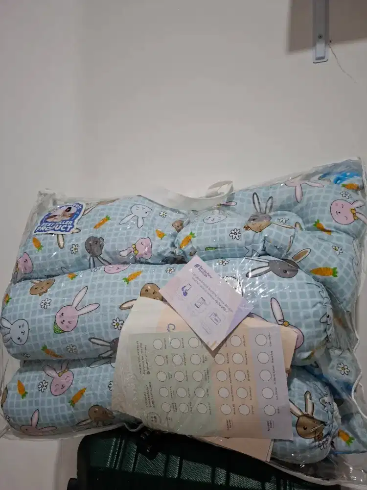 Bumbee collection - bed cover set bayi, kasur, bantal dan guling
