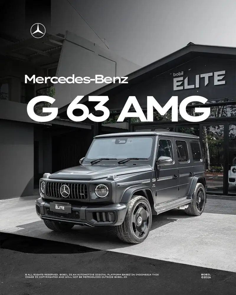 NIK 2026 Mercedes-Benz G63 AMG Manufaktur Carbon Edition