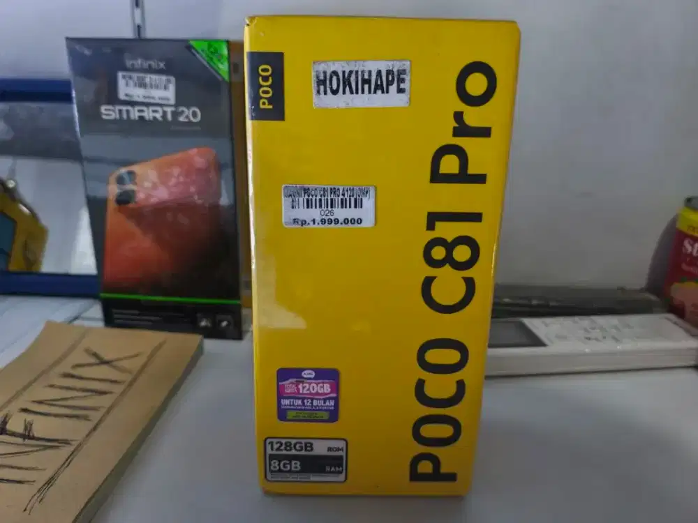 POCO C81 PRO RAM 4/128GB ATLANTIS DAHSYAT