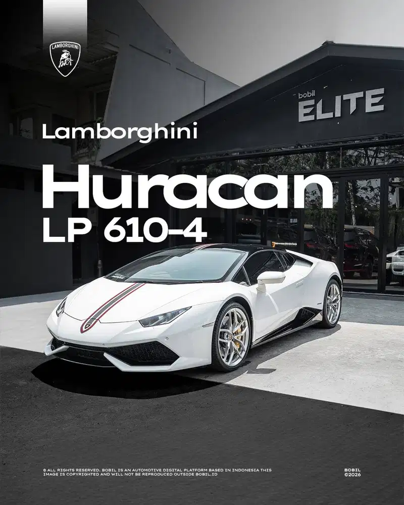 NIK 2014 Lamborghini Huracan LP610-4 Bianco Monocerus