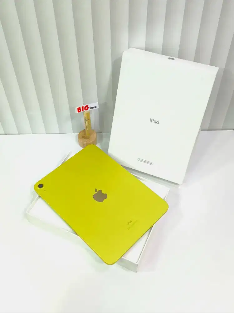 iPad 10 64GB Wifi only 
Garansi Januari 2027