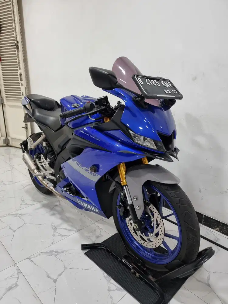 Yamaha R15 V3 USD VVA LED Fi 2022 bln 2 Km 11 rb Mulus seperti baru