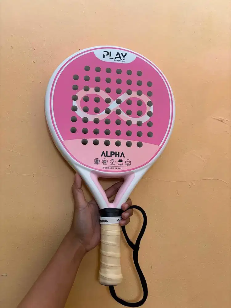 JUAL RAKET PADEL ALPHA PRO PLAY MULUS BARU 2 Bulan