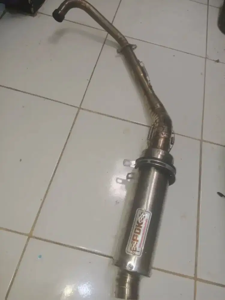Karbu PE 28 & Knalpot PDK Satria FU