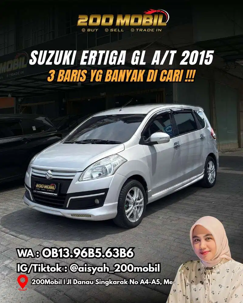 Suzuki Ertiga GL A/T 2015 Bensin