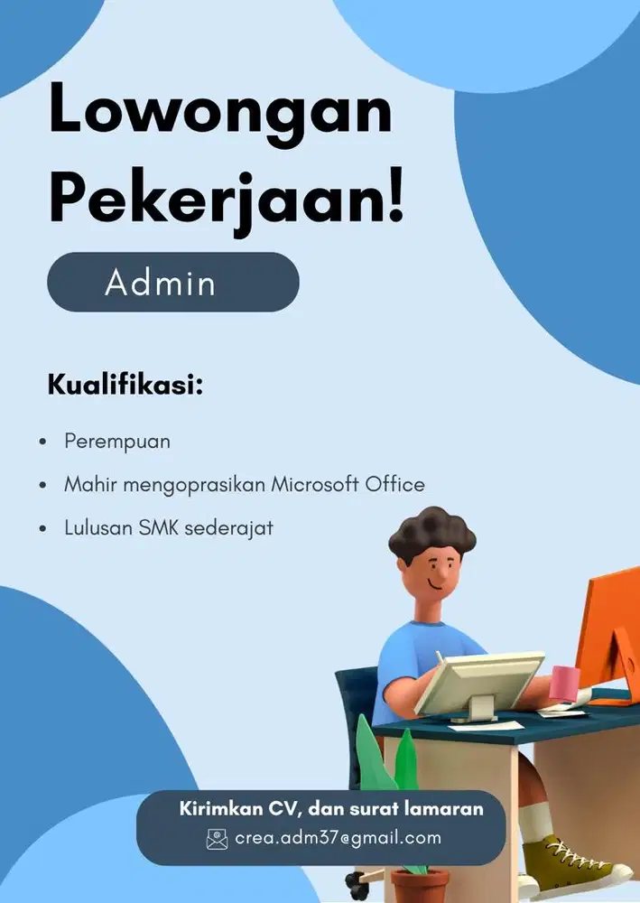 Lowongan Pekerjaan Admin