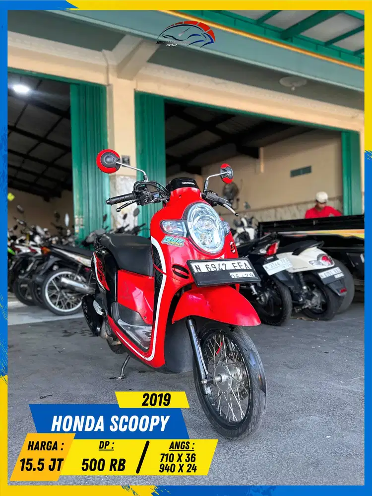 HONDA SCOOPY 2019 MURAH MERIAH MASZEHH HIKMAH MOTOR KEPUH