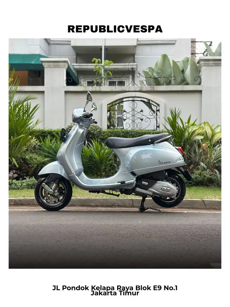 TERMURAH  PIAGGIO VESPA LX125 IGET FACELIFT TH 2023 GREY DELICATO