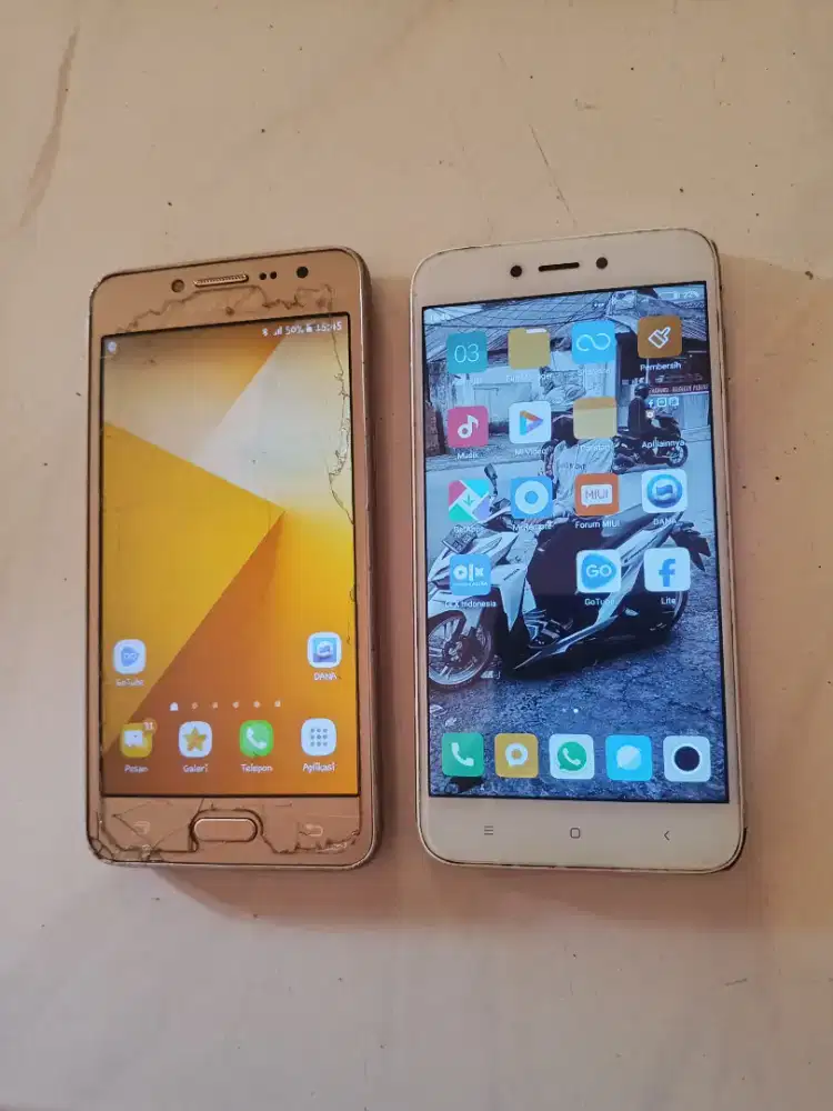 samsung j2 prime Redmi 5a normal
