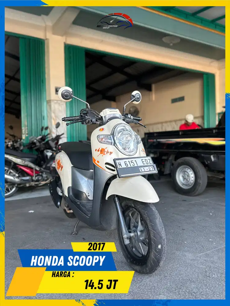 HONDA SCOOPY 2017 MESIN AMAN POLL MASZEHH HIKMAH MOTOR KEPUH
