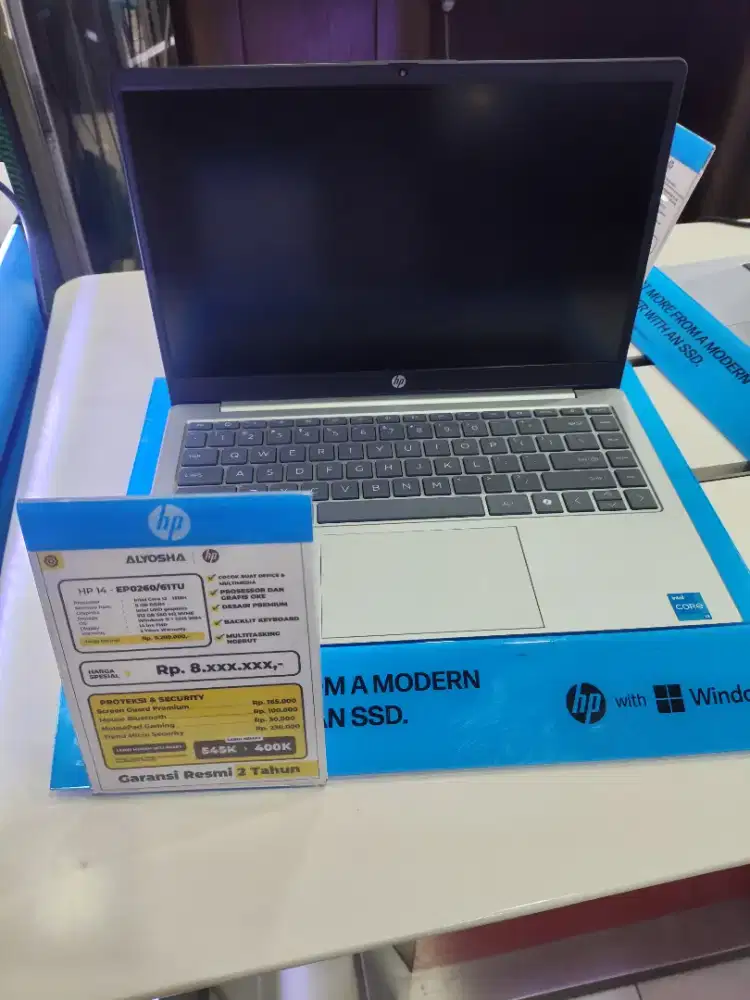 HP14 EP0261TU EP0260TU IntelCore i3-1315U 8GB SSD512GB W11+OH2024+M365
