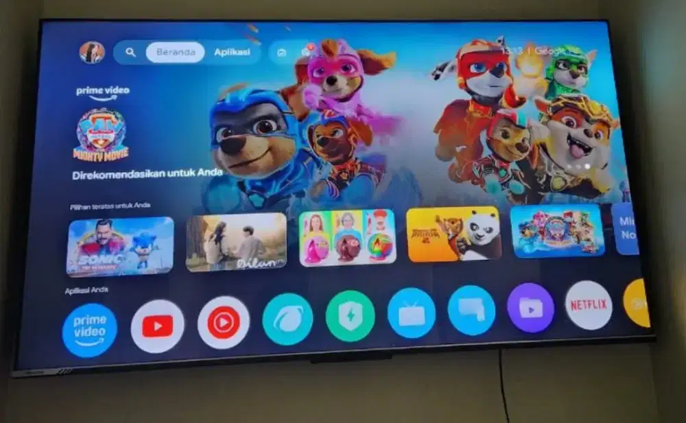 TV Hisense Google TV 4K
65inch
