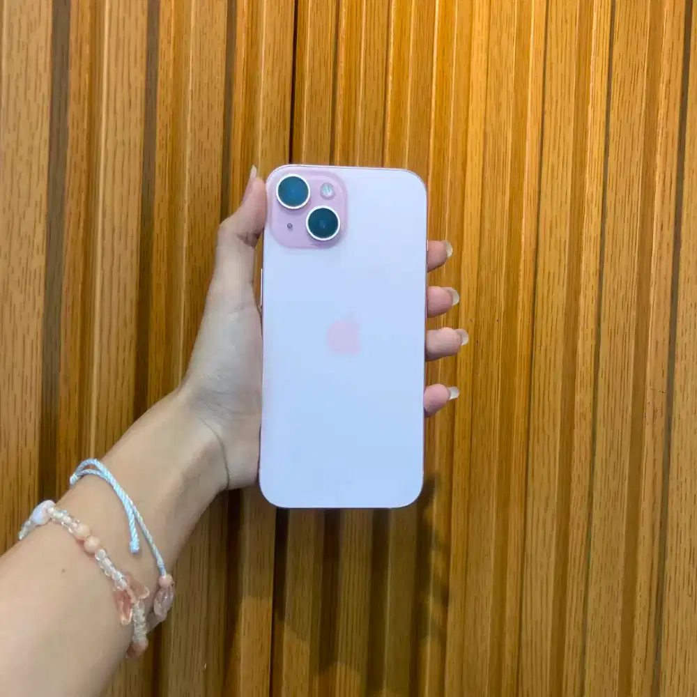 Iphone 15 256gb pink ex ibox unit only jual cepet !!