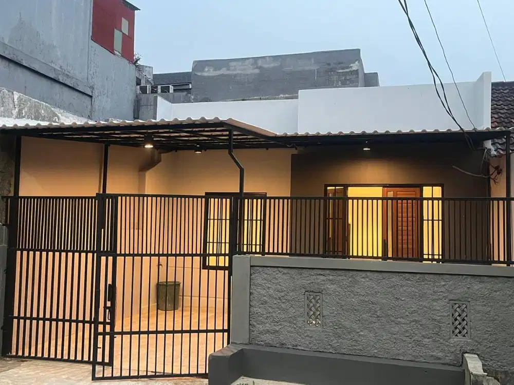Rumah Dijual Villa Pamulang, Baru Renovasi Cluster 1 pintu aman tenang