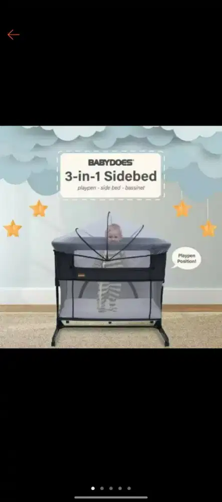 Box bayi masih bagus merk babydoes