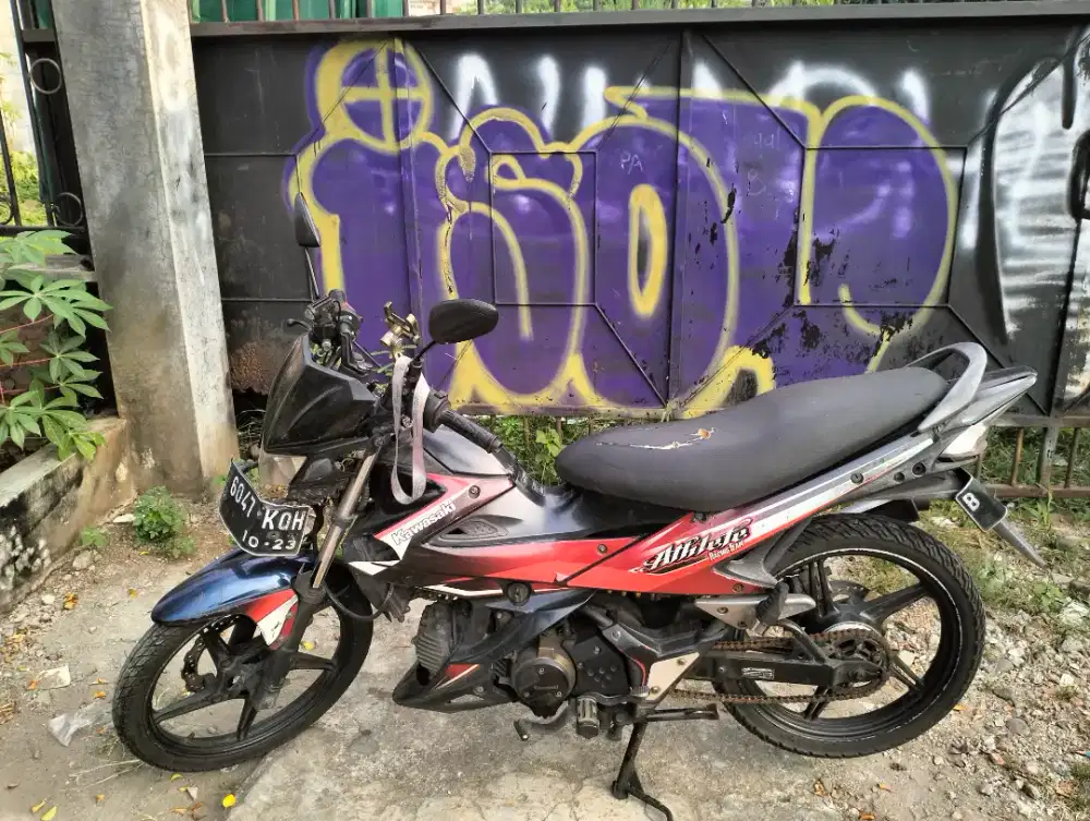 KAWASAKI ATHLETE 2008 MOTOR SEHAT SIAP PAKAI LANGSUNG