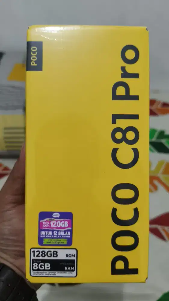 Poco C81 Pro 4+4/128 segel