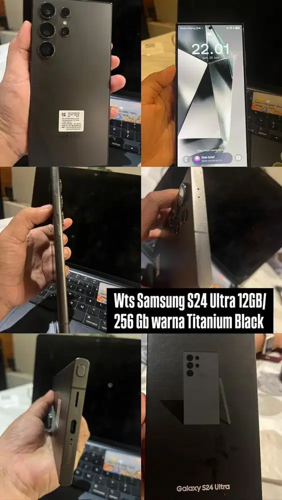 Jual Samsung S24 Ultra 12/256Gb