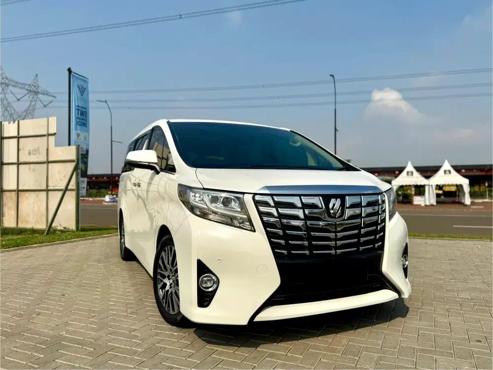 (KM 30 RIBU) Toyota Alphard 2.5 G ATPM 2017! ANTIK sangat Terawat