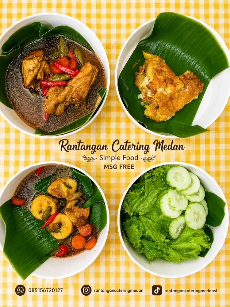 Rantangan Medan Simple Food - Lebih Puas & Lengkap