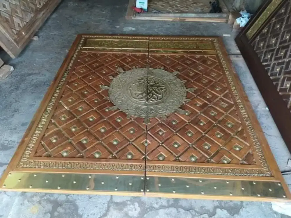 Jual pintu jati nabawi