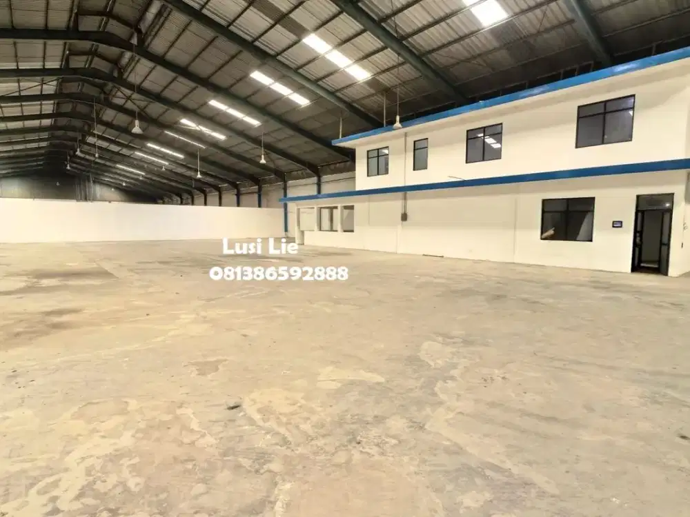 Gudang Jatake ada office rapi luas 7536m
