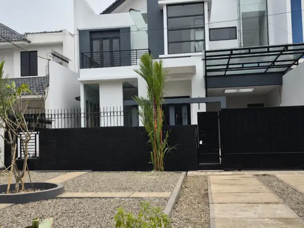 Rumah Baru Cantik semi furnished Joglo-Jakarta Barat