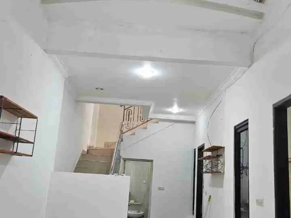 Disewakan rumah cluster lebar 6 minimalis siap huni balkon di kelapa gading permai jakut