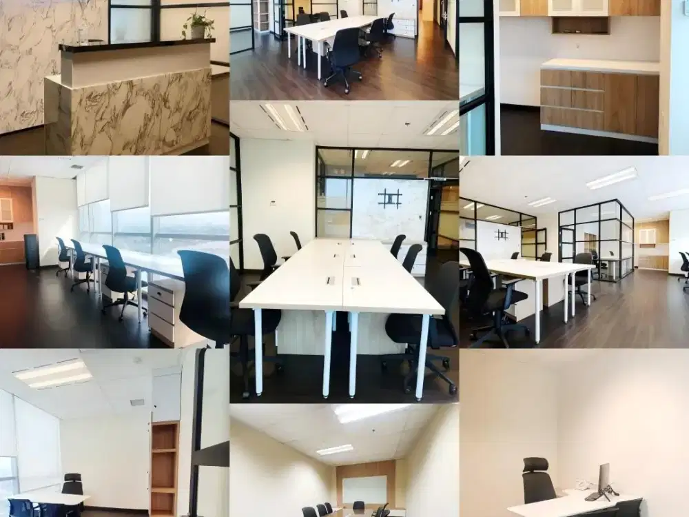 SEWA RUANG KANTOR GANDARIA 8 OFFICE TOWER - FULL FURNISHED & SIAP PAKAI