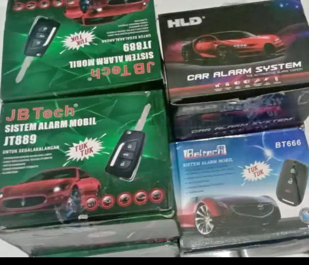 Remot alarm mobil