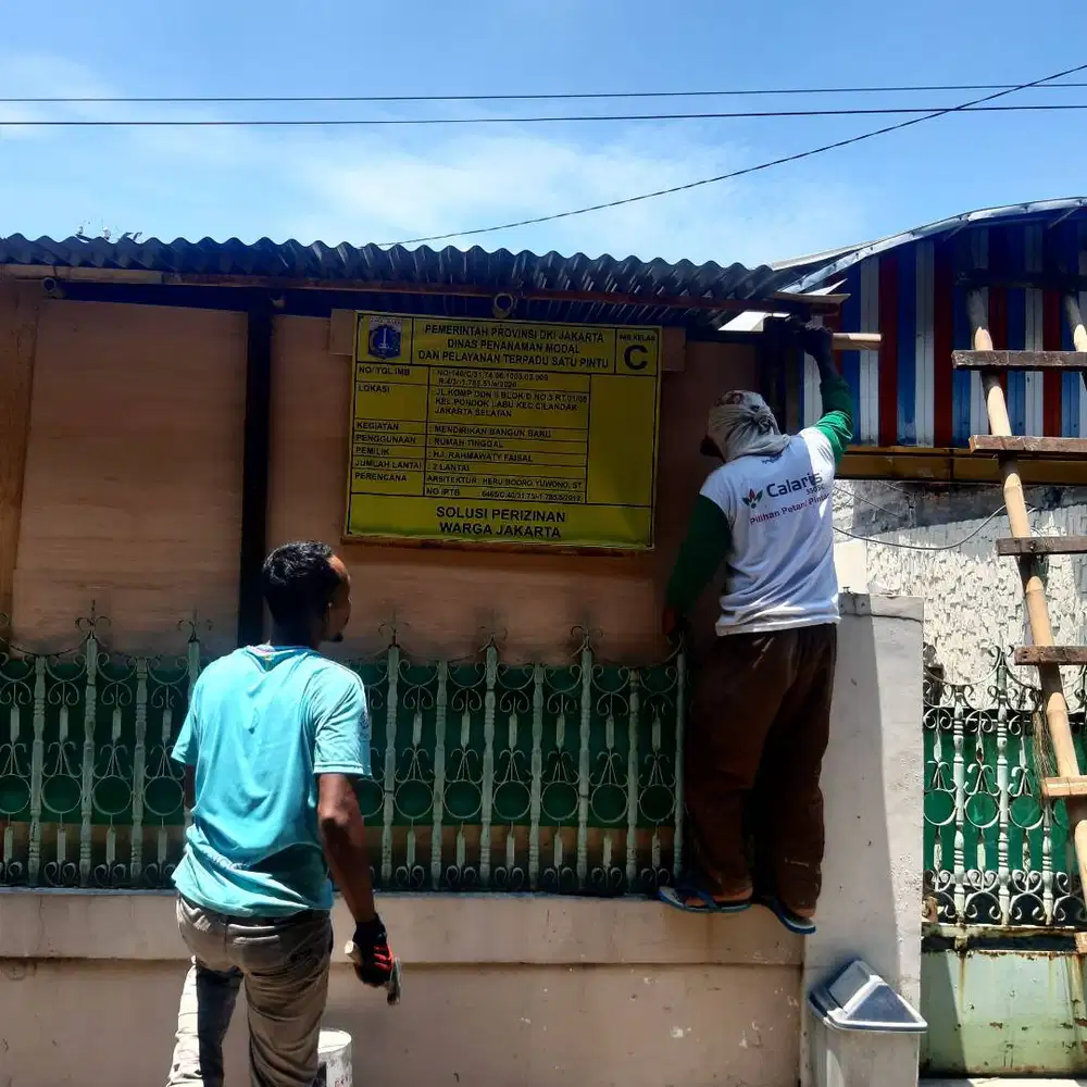 Jasa Pembuatan IMB PBG SLF Gambar Rumah Tinggal Jabodetabek