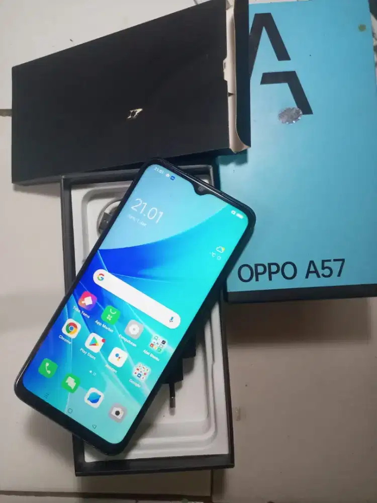OPPO A57 resmi mulus juga full sett kak