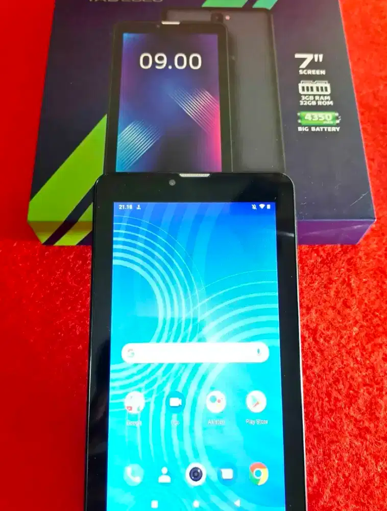 Tab 4G evercoss 7inci ram 3/32 mulluss no minus