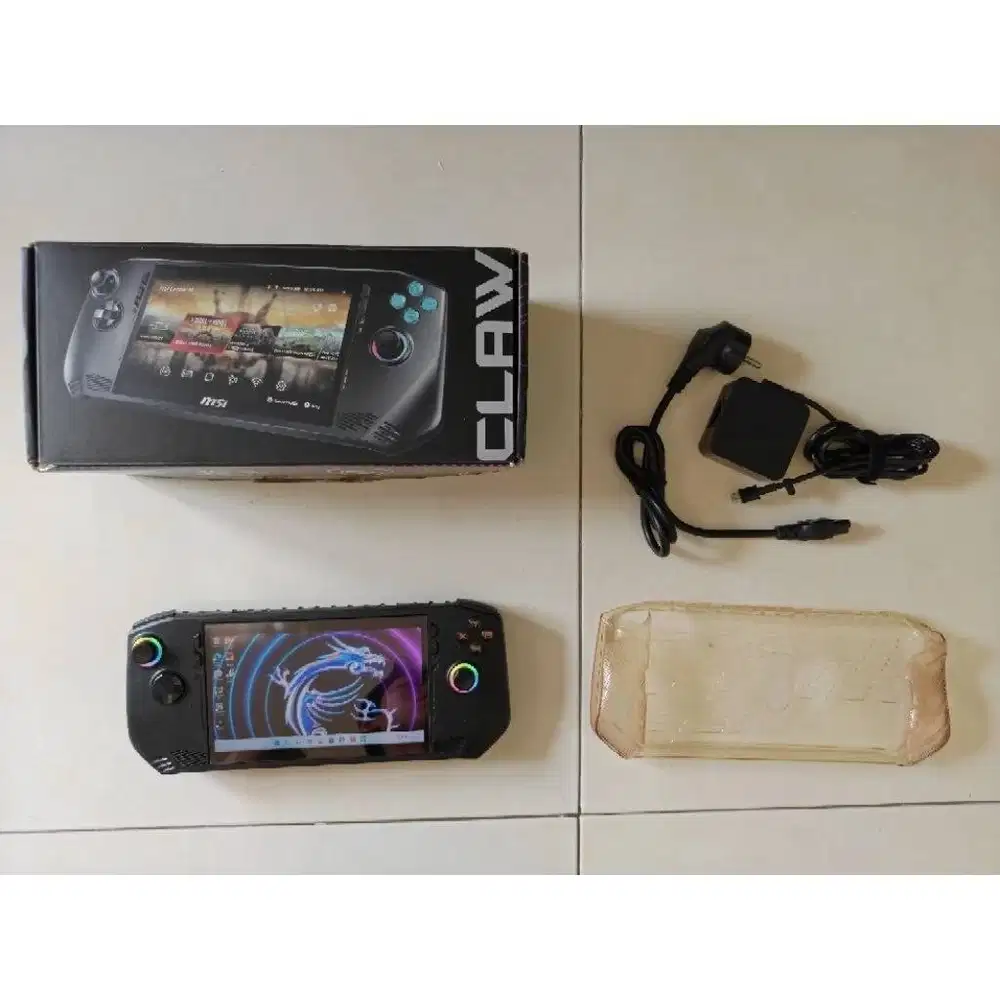 Handheld MSI Claw A1M Core Ultra 7 155H 16GB/512GB Konsol Genggam PC
