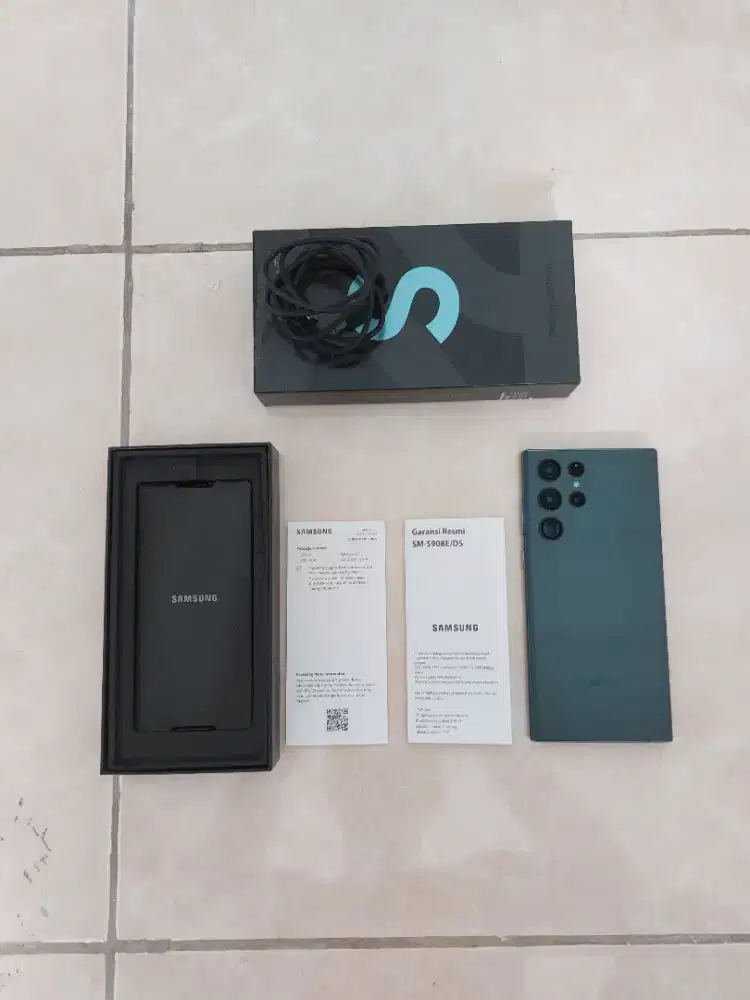 Samsung Galaxy S22 Ultra 12/256GB Green Resmi SEIN Muluss