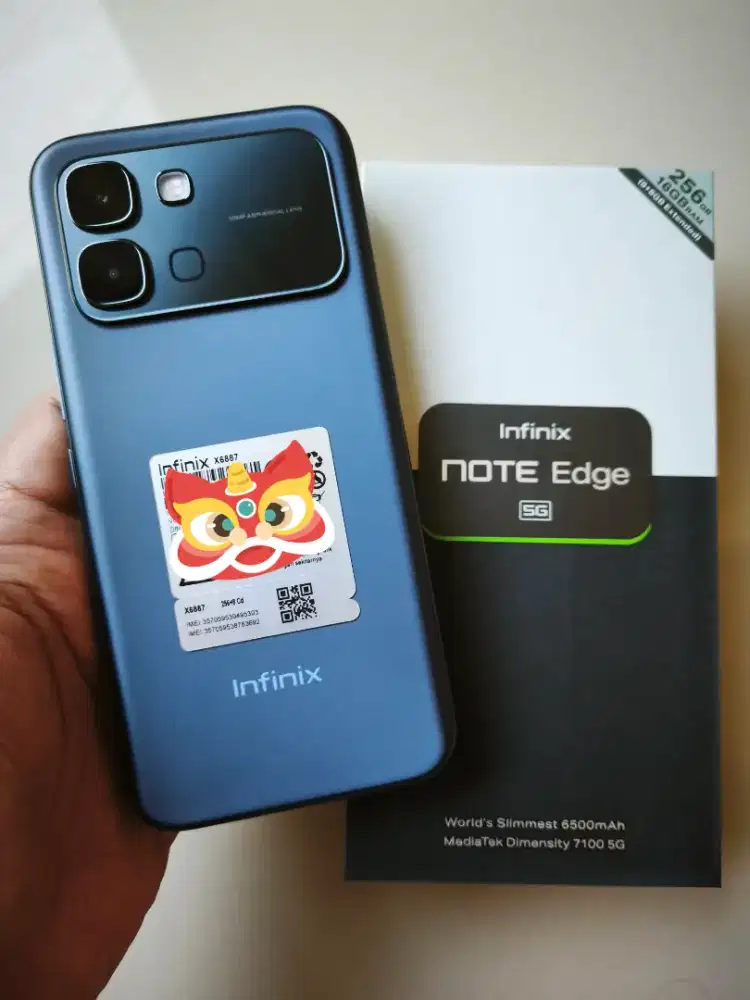 (1 Bulan Pakai) Infinix Note Edge 5G (8/256) Like New